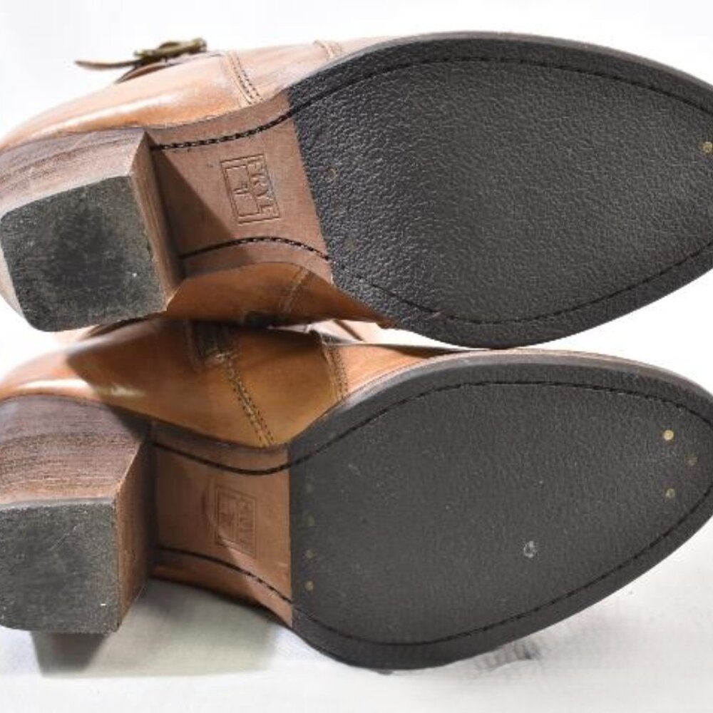 FRYE Patty Tall Brown Boots, Zip size 10 - Picture 6 of 9